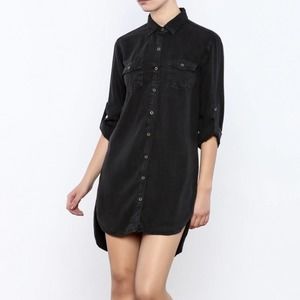 NWT Sneak Peek button front shirt dress Size Medium